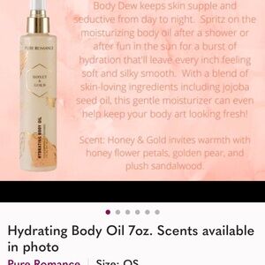 Pure Romance Hydrating Body Oil Collection